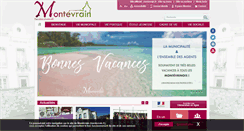 Desktop Screenshot of montevrain.fr
